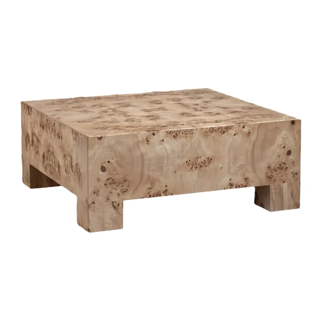 Anissa Burl Wood Coffee Table