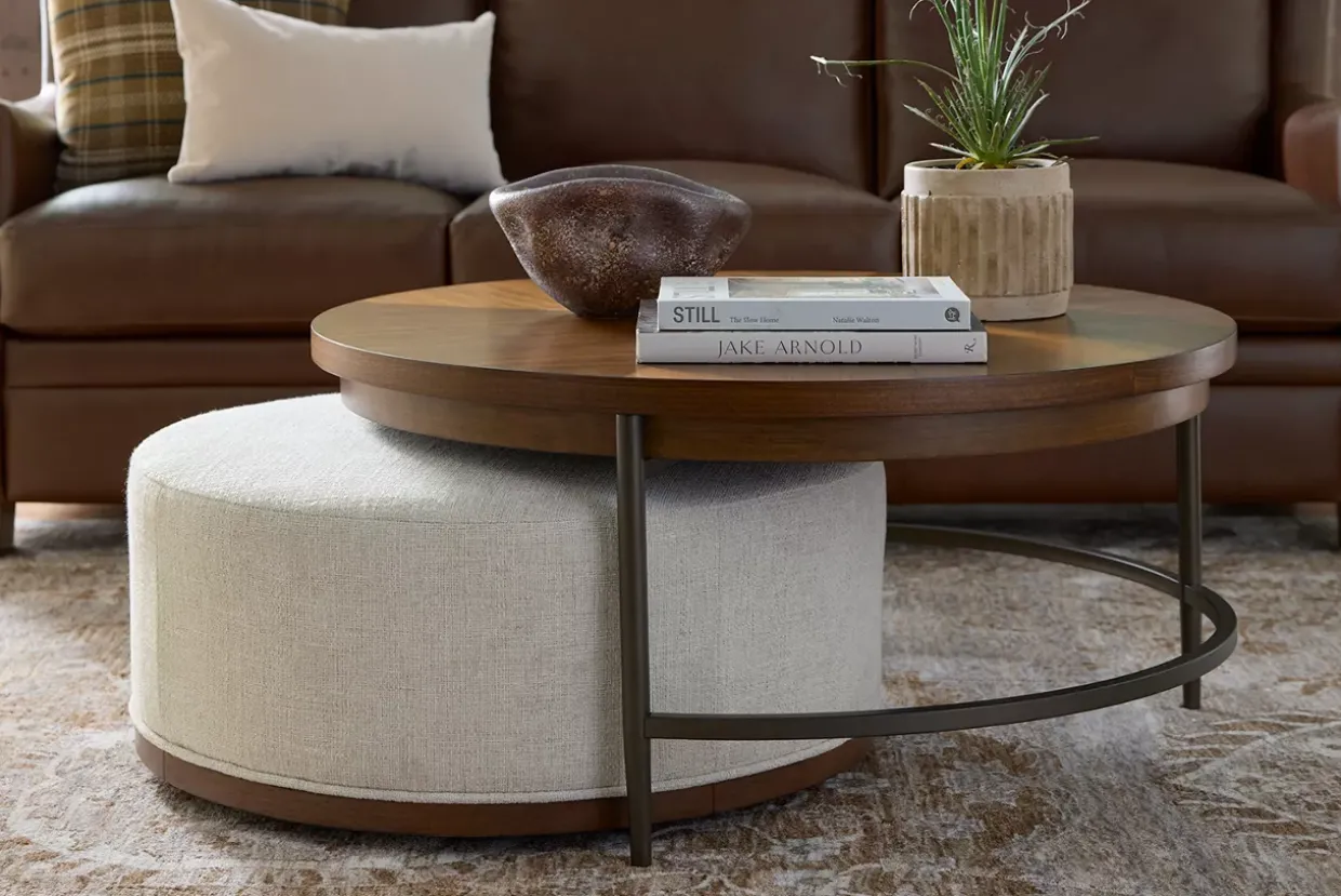Ashford Park Coffee Table with Ottoman