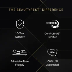 Beautyrest Black Quilted Series 4 Plush Summit Pillow Top Mattress