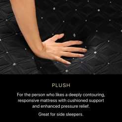 Beautyrest Black&reg; Series 3 Plush Hybrid Mattress