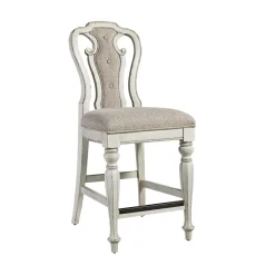 Belle Upholstered Counter Stool