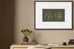 Between Two Wall Art