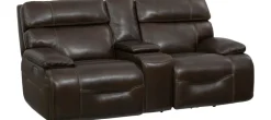 Denver Power Reclining Sofa with Console