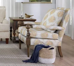 Elise Wooden Accent Chair