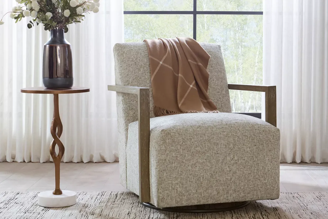 Emerson Accent Swivel Chair