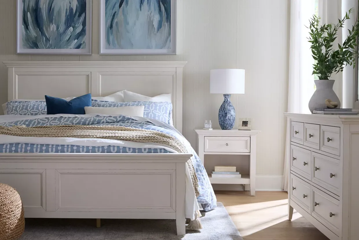 Flowing Blue Wall Decor