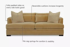 Gemma 85 Inch Sofa