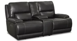 Haven Power Reclining Loveseat with Console