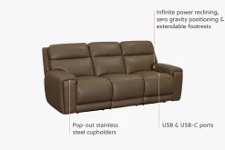 Maddox Power Sofa