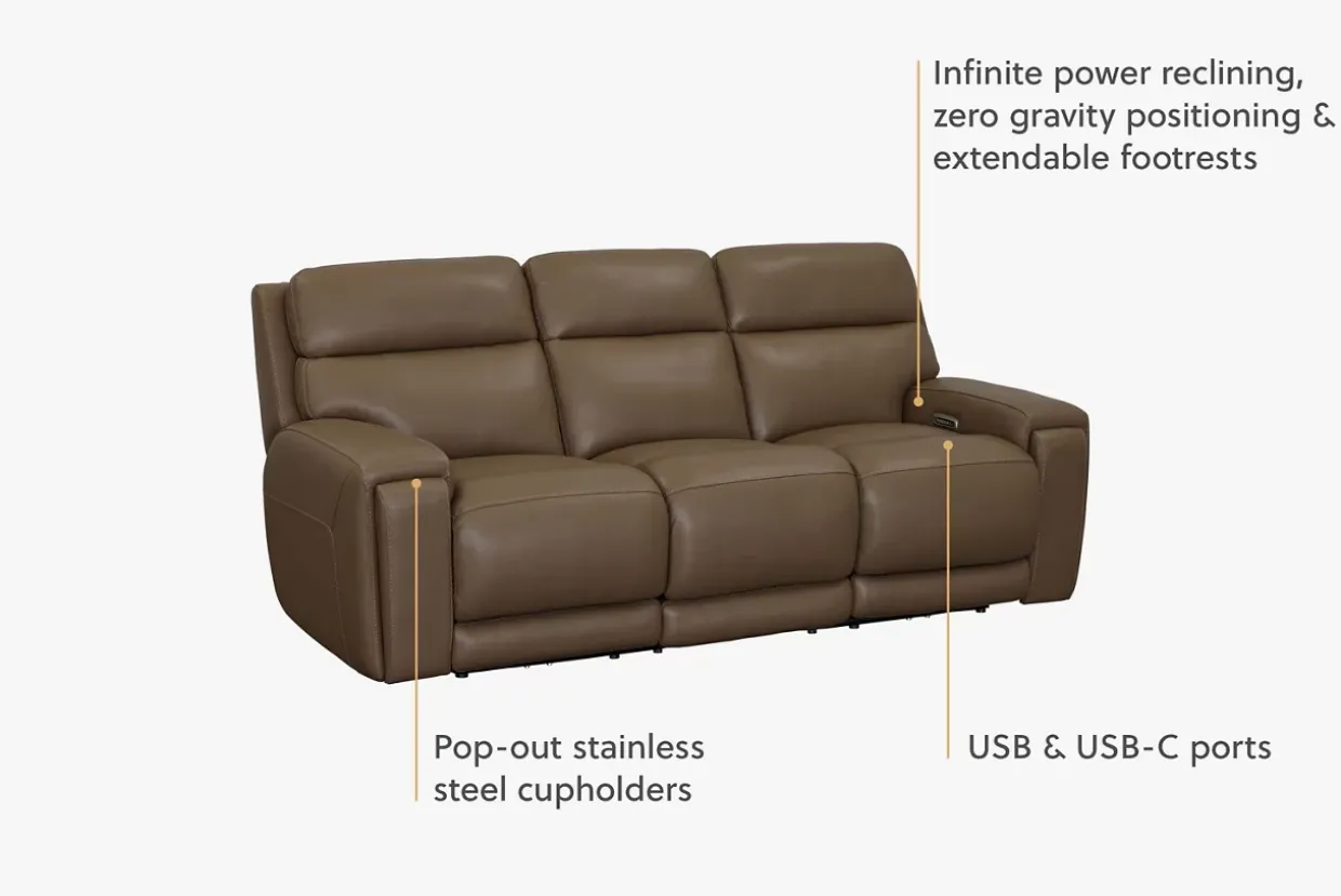 Maddox Power Sofa