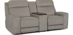 Micah Power Loveseat with Console