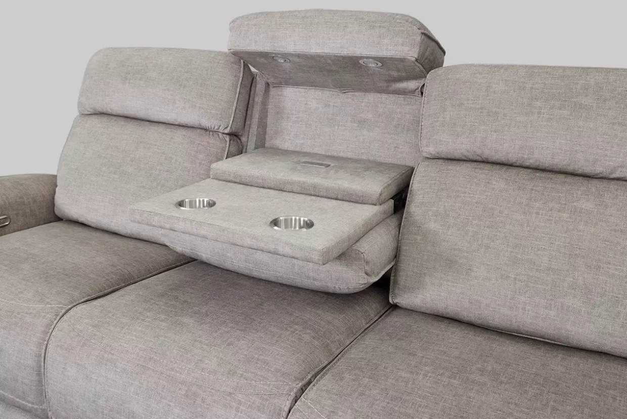 Micah Power Sofa with Drop Table
