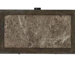 Miller Park Marble Top Nightstand