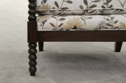Ophelia Wooden Accent Chair