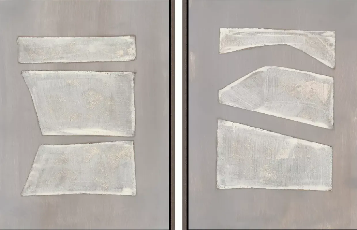Rusty Geometry Wall Decor