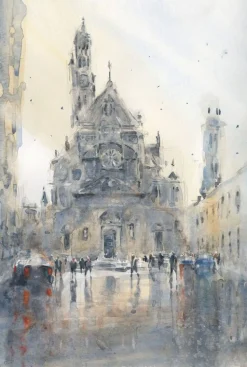 St Etienne du Mont, Paris Canvas