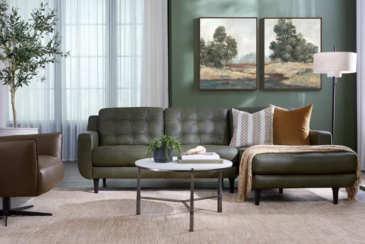 Vaughn Marble Top Coffee Table