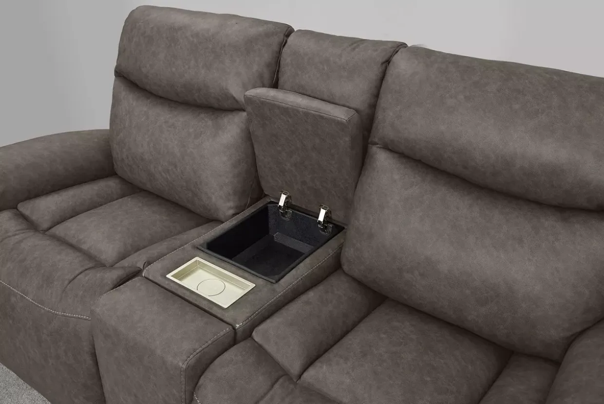 Winston Power Loveseat with Console
